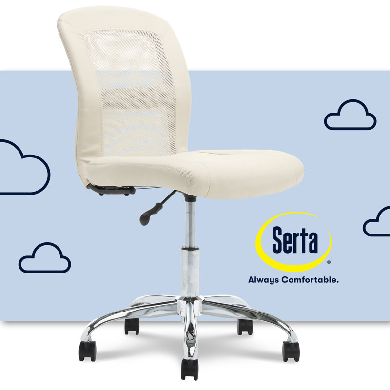 Serta at Home Serta Essential Armless Task Computer Chair with